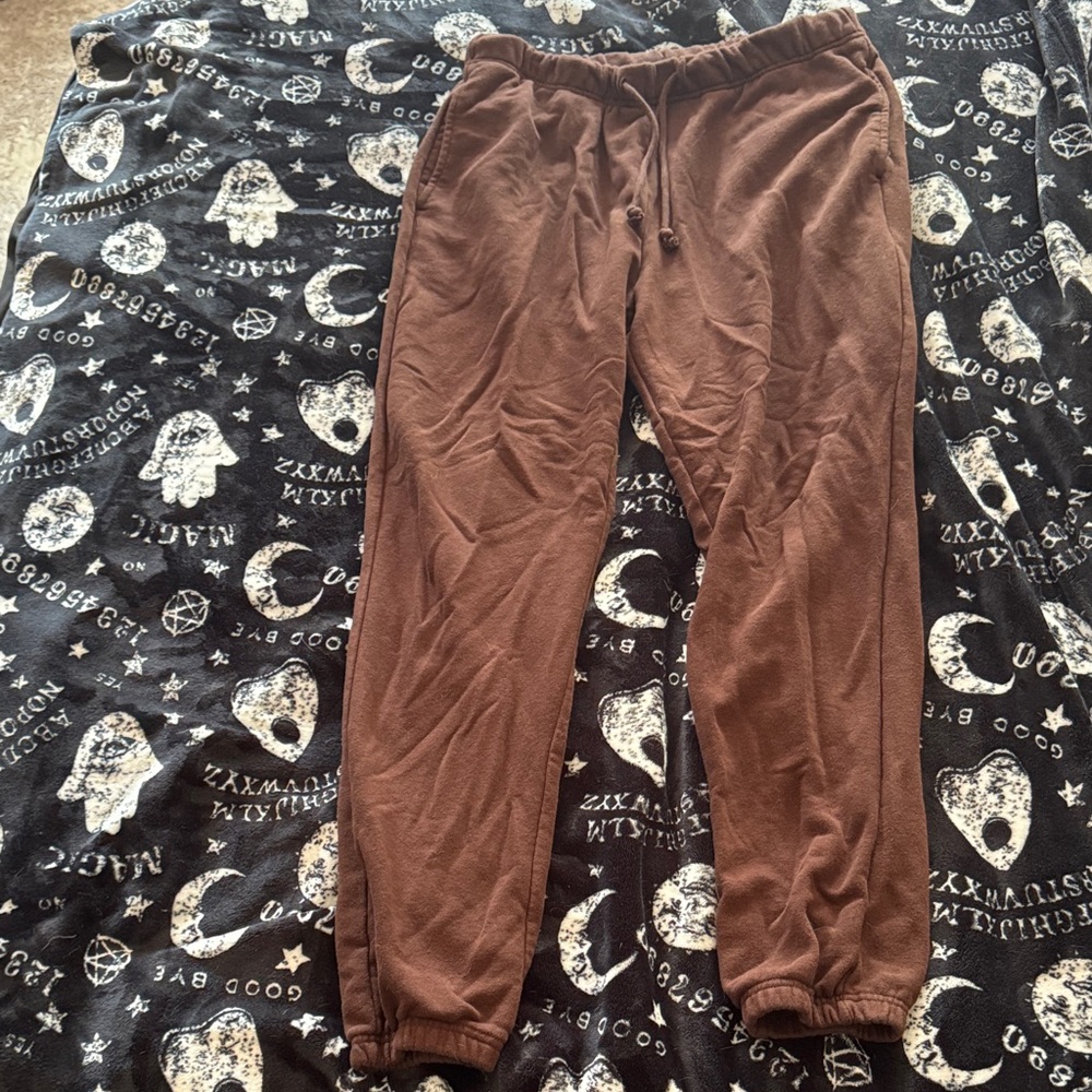 H&M Brown Sweatpants